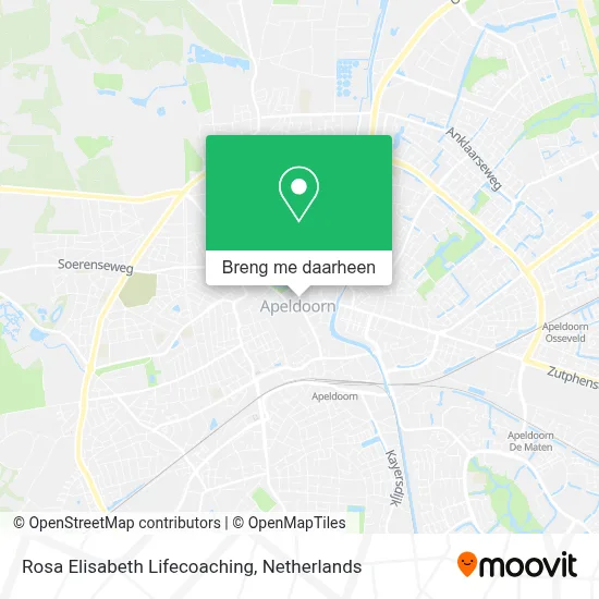 Rosa Elisabeth Lifecoaching kaart