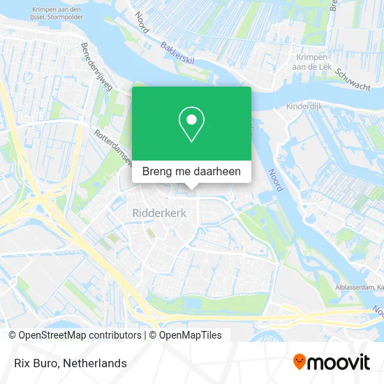 Rix Buro kaart
