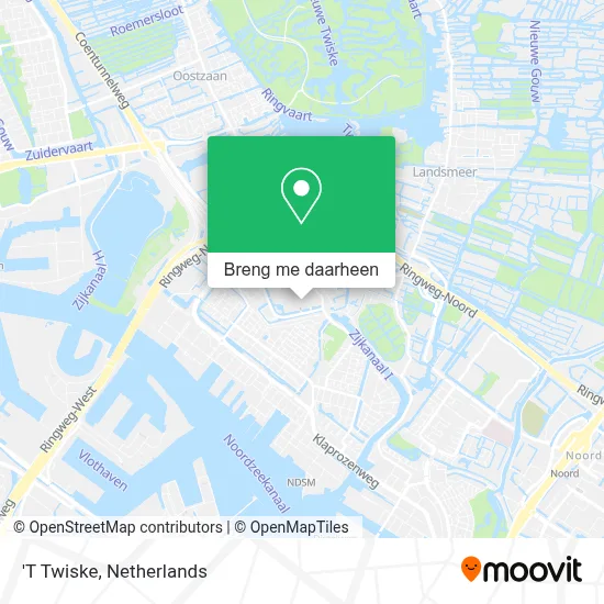 'T Twiske kaart