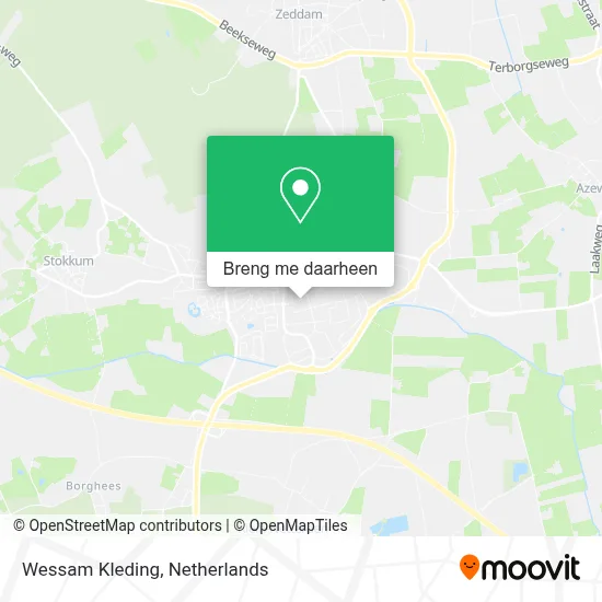Wessam Kleding kaart