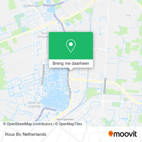 Roux Bv kaart