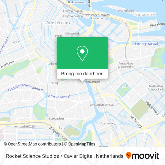 Rocket Science Studios / Caviar Digital kaart