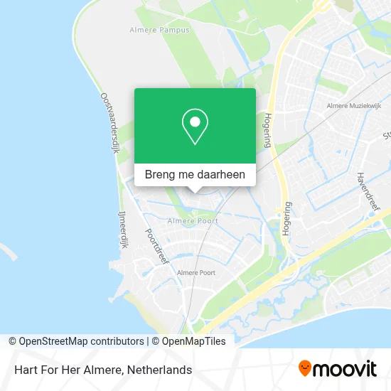 Hart For Her Almere kaart