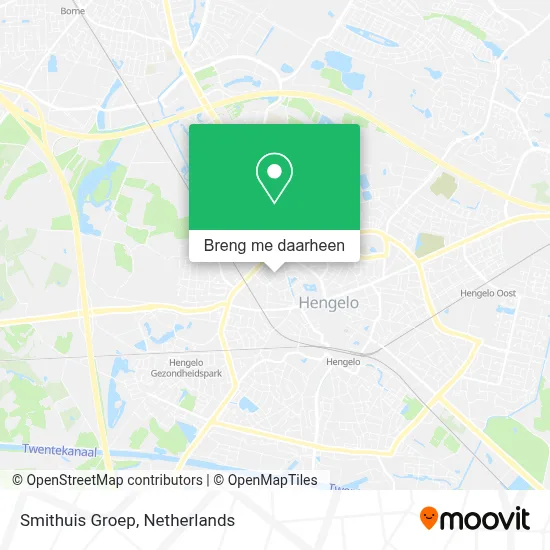 Smithuis Groep kaart