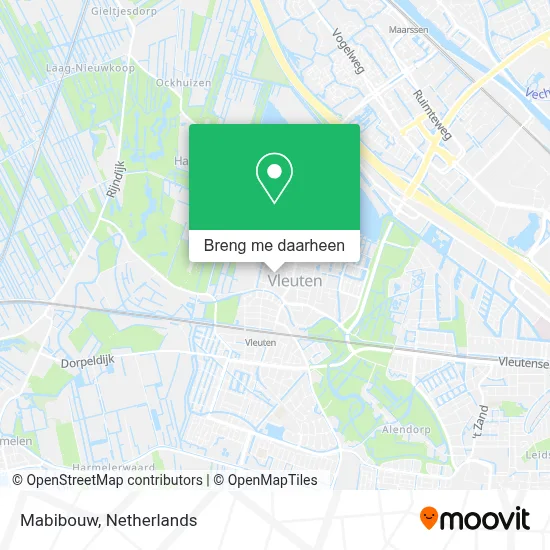 Mabibouw kaart