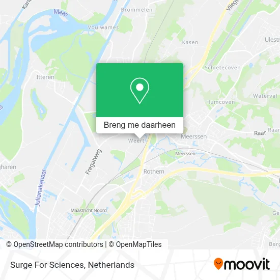 Surge For Sciences kaart