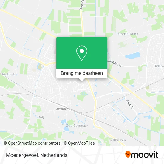 Moedergevoel kaart