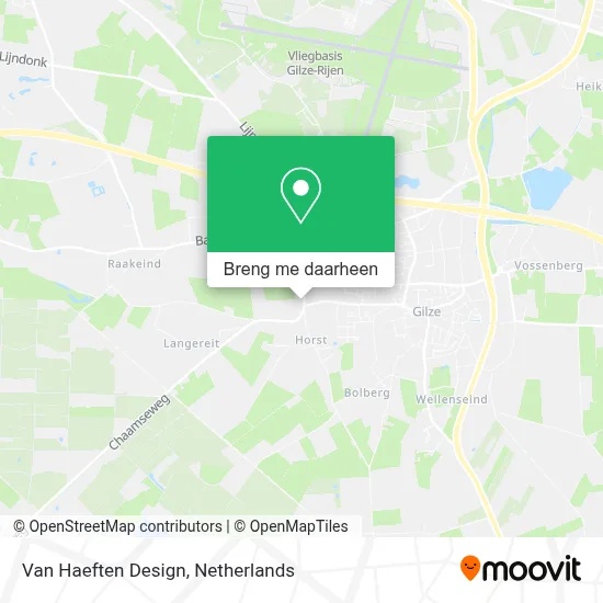 Van Haeften Design kaart