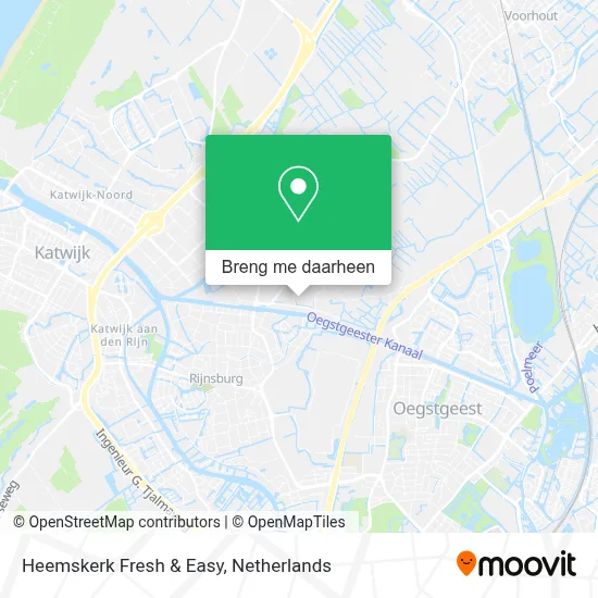Heemskerk Fresh & Easy kaart