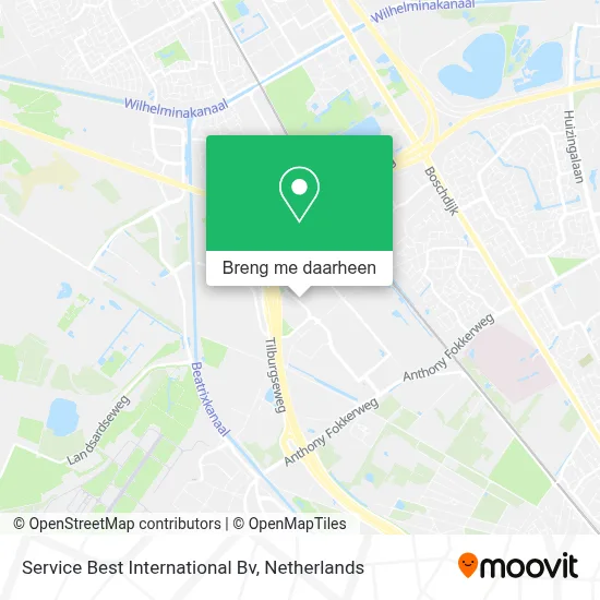 Service Best International Bv kaart