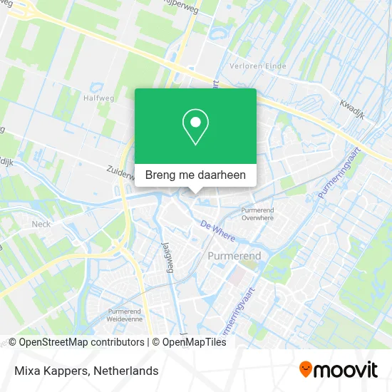 Mixa Kappers kaart