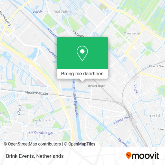 Brink Events kaart