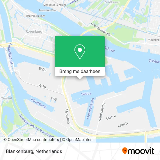 Blankenburg kaart