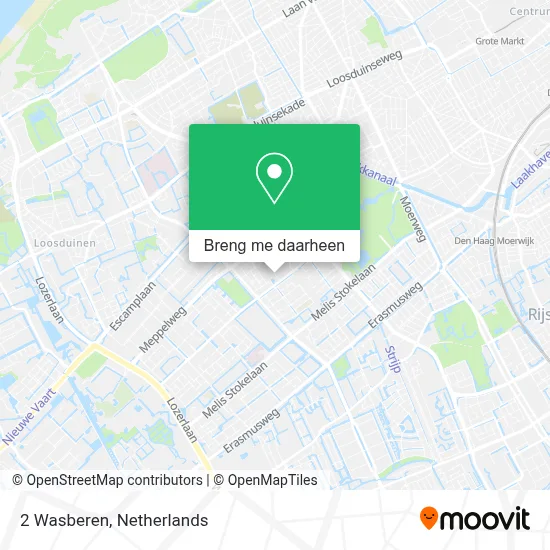 2 Wasberen kaart