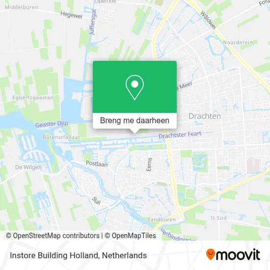 Instore Building Holland kaart