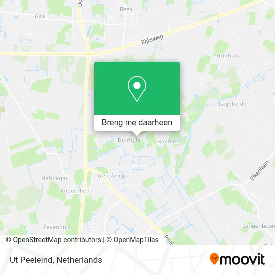 Ut Peeleind kaart