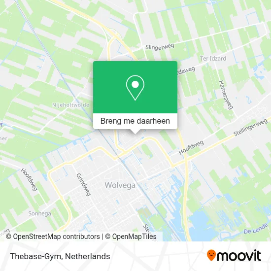 Thebase-Gym kaart