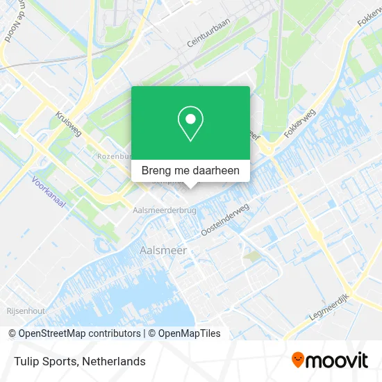 Tulip Sports kaart
