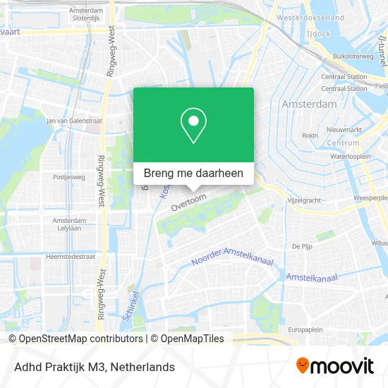 Adhd Praktijk M3 kaart