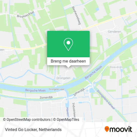 Vinted Go Locker kaart