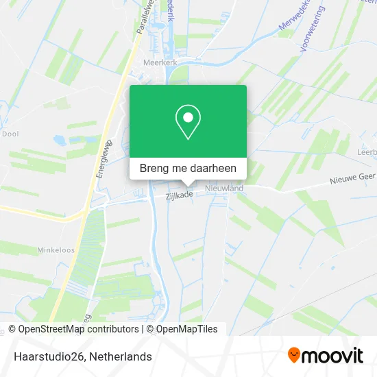 Haarstudio26 kaart