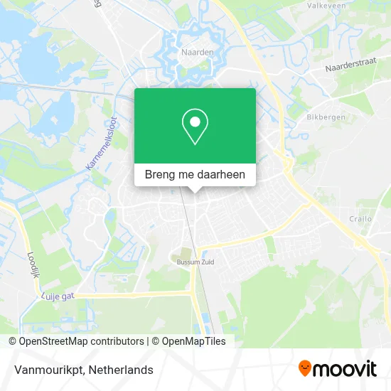 Vanmourikpt kaart