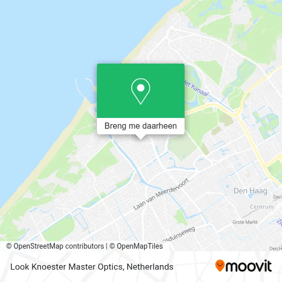 Look Knoester Master Optics kaart
