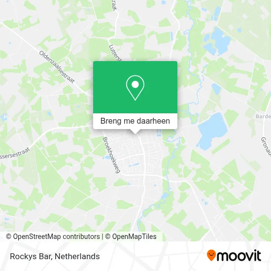 Rockys Bar kaart