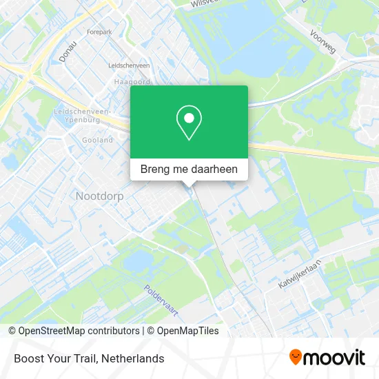 Boost Your Trail kaart