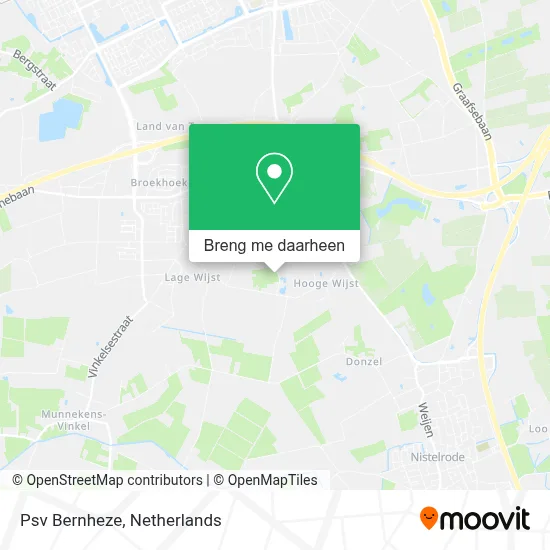 Psv Bernheze kaart