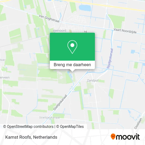 Kamst Roofs kaart