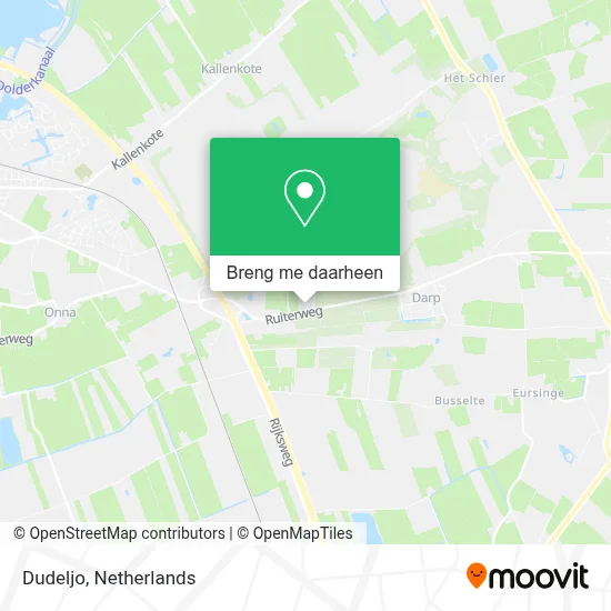 Dudeljo kaart