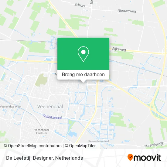 De Leefstijl Designer kaart