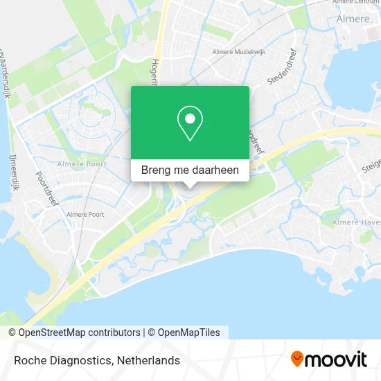 Roche Diagnostics kaart