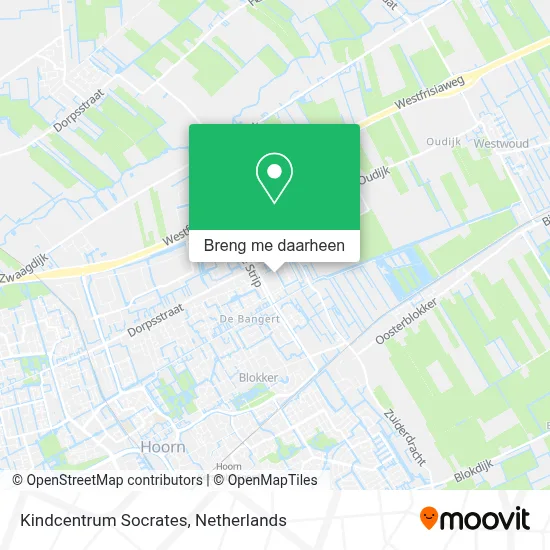 Kindcentrum Socrates kaart