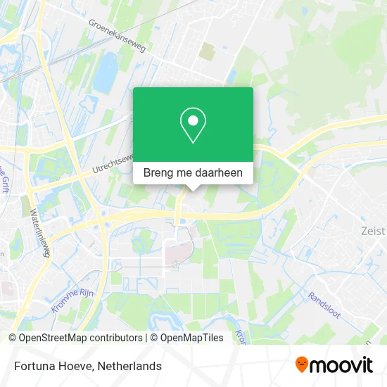 Fortuna Hoeve kaart