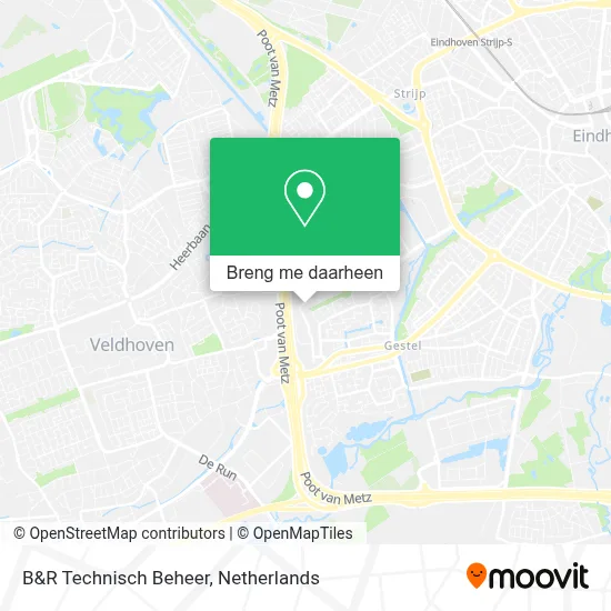 B&R Technisch Beheer kaart