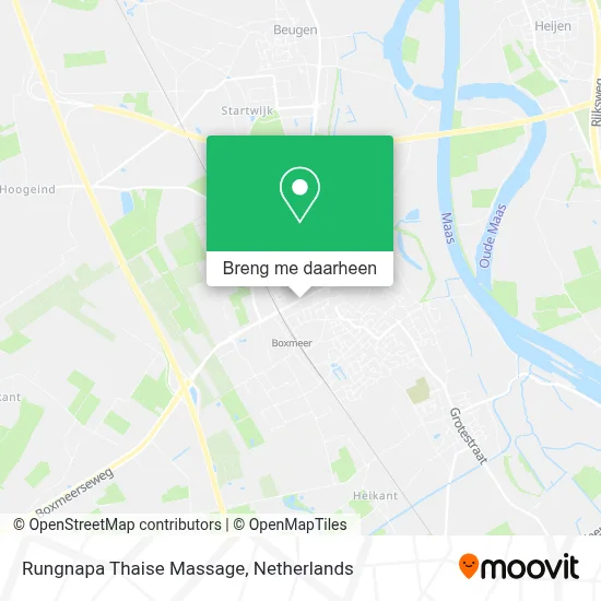 Rungnapa Thaise Massage kaart