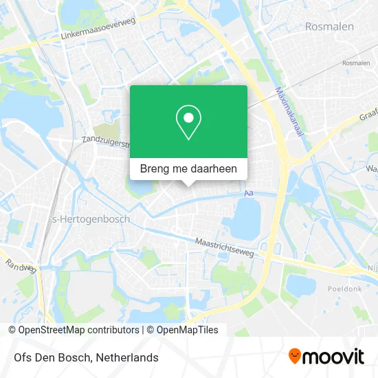 Ofs Den Bosch kaart