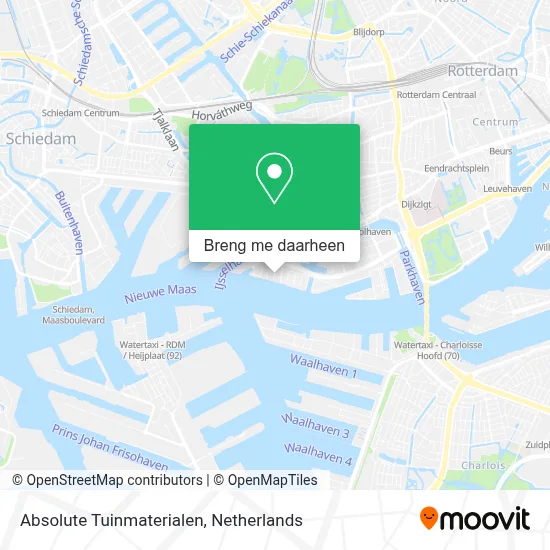 Absolute Tuinmaterialen kaart