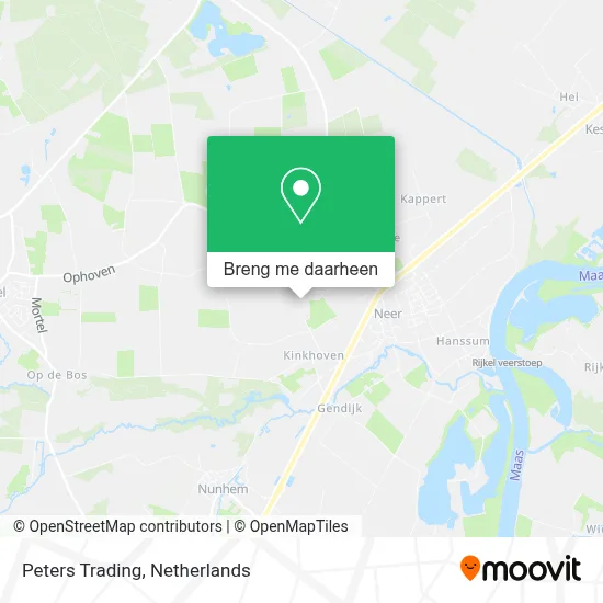 Peters Trading kaart