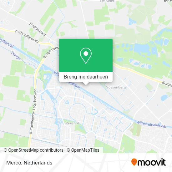 Merco kaart