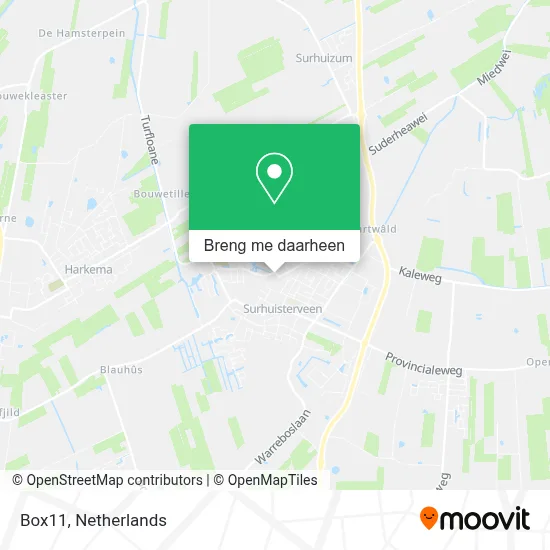 Box11 kaart