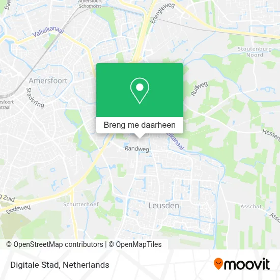 Digitale Stad kaart