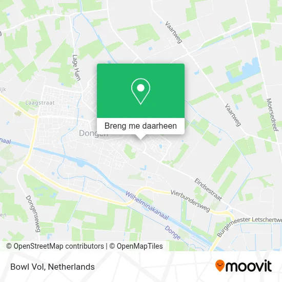 Bowl Vol kaart