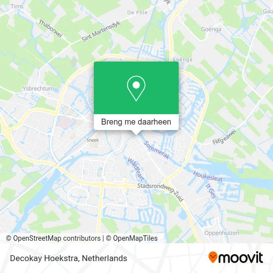 Decokay Hoekstra kaart