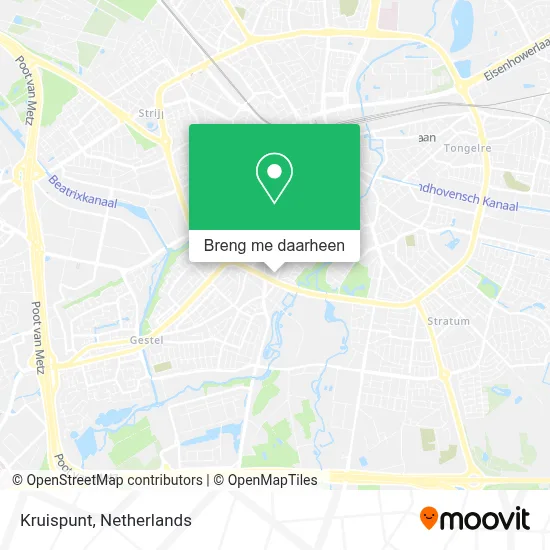 Kruispunt kaart