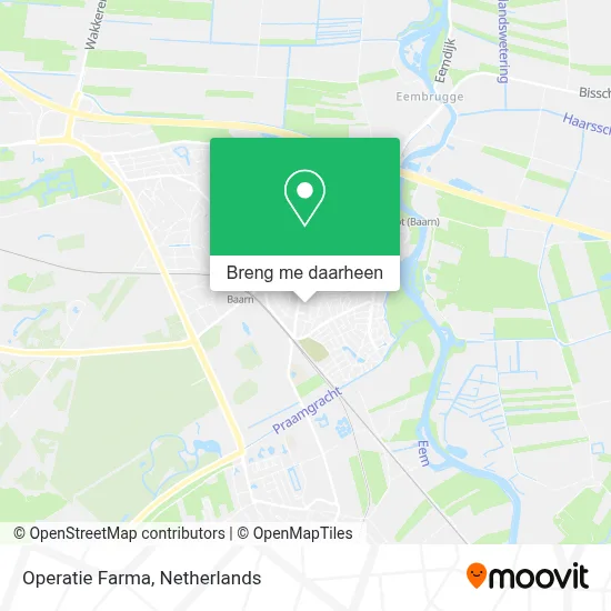 Operatie Farma kaart