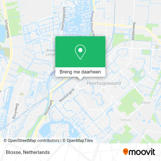 Blosse kaart