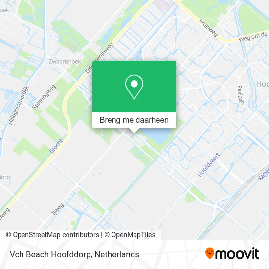 Vch Beach Hoofddorp kaart
